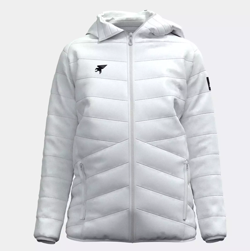 Женская теплая куртка JOMA для спорта — белый цвет, доставка по Приднестровью